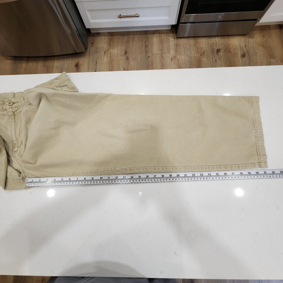 Patagonia Pants Mens 34x31 Beige Canvas Heavy Outdoor Hiking Twill Chino Khakis - Picture 9 of 11